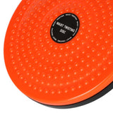 Maxbell Waist Twist Board Plate Fitness Exercise Massage Balance Foot Plate Orange