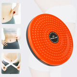 Maxbell Waist Twist Board Plate Fitness Exercise Massage Balance Foot Plate Orange