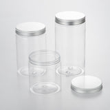 Maxbell 3Pcs Clear Empty PET Plastic Storage Containers Jars Pots w/Screw Top 800ml