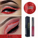 Maxbell Glitter Liquid Eyeliner Shimmer Metallic Shimmer Eyeshadow  6