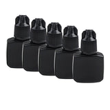 Maxbell 5 Pcs Empty Glue Bottles Eyelash Extensions Plastic Storage Container 15ml