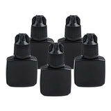 Maxbell 5 Pcs Empty Glue Bottles Eyelash Extensions Plastic Storage Container 15ml