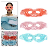 Maxbell Reusable Gel Eye Mask with Eye Holes for Puffy Eyes Puffiness  orange