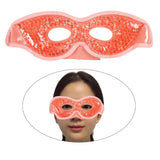 Maxbell Reusable Gel Eye Mask with Eye Holes for Puffy Eyes Puffiness  orange