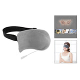 Maxbell Sleep Mask Winter Warm Sleeping Eye Mask Eyeshade Cover Shade Gray