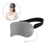 Maxbell Sleep Mask Winter Warm Sleeping Eye Mask Eyeshade Cover Shade Gray