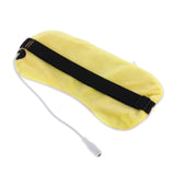 Maxbell Sleep Mask Winter Warm Sleeping Eye Mask Eyeshade Cover Shade Yellow