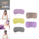 Maxbell Sleep Mask Winter Warm Sleeping Eye Mask Eyeshade Cover Shade Yellow