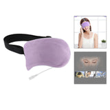 Maxbell Sleep Mask Winter Warm Sleeping Eye Mask Eyeshade Cover Shade Purple