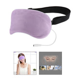 Maxbell Sleep Mask Winter Warm Sleeping Eye Mask Eyeshade Cover Shade Purple