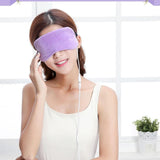 Maxbell Sleep Mask Winter Warm Sleeping Eye Mask Eyeshade Cover Shade Purple