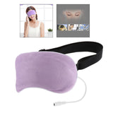 Maxbell Sleep Mask Winter Warm Sleeping Eye Mask Eyeshade Cover Shade Purple