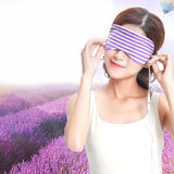 Maxbell Sleep Mask Winter Warm Sleeping Eye Mask Eyeshade Cover Shade Purple Stripe