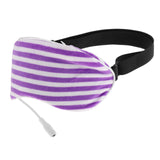 Maxbell Sleep Mask Winter Warm Sleeping Eye Mask Eyeshade Cover Shade Purple Stripe