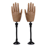 Maxbell Silicone Nail Practice Hands Mannequin Female Model Display  Style 2 1 Pair