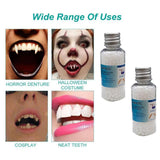 Maxbell Thermal Beads Teeth Veneer Moldable Denture Temporary Tooth Repair Tool 30ml