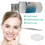 Maxbell Thermal Beads Teeth Veneer Moldable Denture Temporary Tooth Repair Tool 30ml