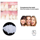 Maxbell Thermal Beads Teeth Veneer Moldable Denture Temporary Tooth Repair Tool 30ml