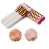 Maxbell 3 Pieces /set Lash Shampoo Brushes Nose Pore Lash Cleanser white