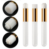 Maxbell 3 Pieces /set Lash Shampoo Brushes Nose Pore Lash Cleanser white