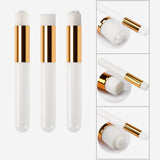 Maxbell 3 Pieces /set Lash Shampoo Brushes Nose Pore Lash Cleanser white
