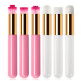 Maxbell 3 Pieces /set Lash Shampoo Brushes Nose Pore Lash Cleanser white