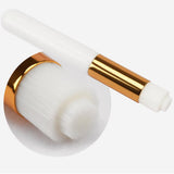 Maxbell 3 Pieces /set Lash Shampoo Brushes Nose Pore Lash Cleanser white