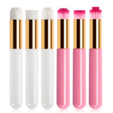 Maxbell 3 Pieces /set Lash Shampoo Brushes Nose Pore Lash Cleanser white