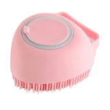 Maxbell 2 IN 1 Bath Scrub Brush Easy to Clean for Men Women Remove Dandruff pink