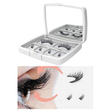 Maxbell Natural Magnetic Eyelashes Kit 3D False Lashes for GirL Makeup  KS01-S