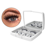 Maxbell Natural Magnetic Eyelashes Kit 3D False Lashes for GirL Makeup  KS01-S