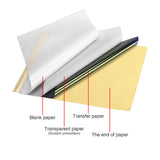 Premium 100 Sheets Tattoo Stencil Transfer Paper Thermal Tracing Paper