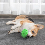 Maxbell Squeaky Dog Toys Puppy Chew Ball with Squeaker Dog Squeaking Toys green