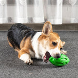 Maxbell Squeaky Dog Toys Puppy Chew Ball with Squeaker Dog Squeaking Toys green