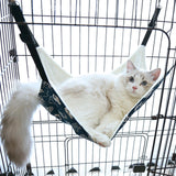 Maxbell Cat Hammock Bed Swing Comfy Dog Pet Cats Hanging Fun Pets Furniture Beds Summer Navy Blue S