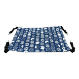 Maxbell Cat Hammock Bed Swing Comfy Dog Pet Cats Hanging Fun Pets Furniture Beds Summer Navy Blue S