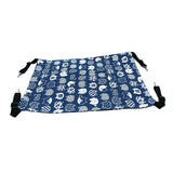 Maxbell Cat Hammock Bed Swing Comfy Dog Pet Cats Hanging Fun Pets Furniture Beds Summer Navy Blue S