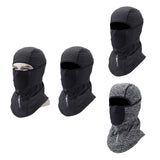 Maxbell Winter Warm Velvet Balaclava Windproof Ski Mask Hood Warmer Black