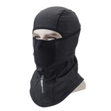 Maxbell Winter Warm Velvet Balaclava Windproof Ski Mask Hood Warmer Black