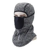 Maxbell Winter Warm Velvet Balaclava Windproof Ski Mask Hood Warmer Grey_1