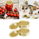 Maxbell 24x Wide Mouth Mason Canning Jar Lids Kitchen  86mm