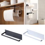 Maxbell Bathroom Toilet Tissue Paper Roll Holder Stand Under Cabinet Black