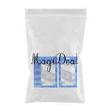 Maxbell 100x Mylar Bag Food Storage Container Snacks Jewelry Packing Storing Blue L