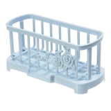 Maxbell Kitchen Sink Caddy Sponge Holder Soap Caddy Organizer Basket Light Blue