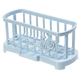 Maxbell Kitchen Sink Caddy Sponge Holder Soap Caddy Organizer Basket Light Blue