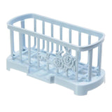 Maxbell Kitchen Sink Caddy Sponge Holder Soap Caddy Organizer Basket Light Blue