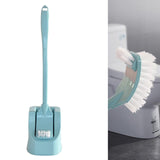 Maxbell Toilet Cleaning Brush and Holder Bathroom Storage and Organization Blue