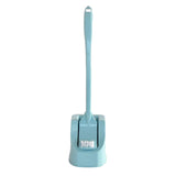 Maxbell Toilet Cleaning Brush and Holder Bathroom Storage and Organization Blue