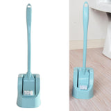 Maxbell Toilet Cleaning Brush and Holder Bathroom Storage and Organization Blue