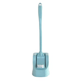 Maxbell Toilet Cleaning Brush and Holder Bathroom Storage and Organization Blue